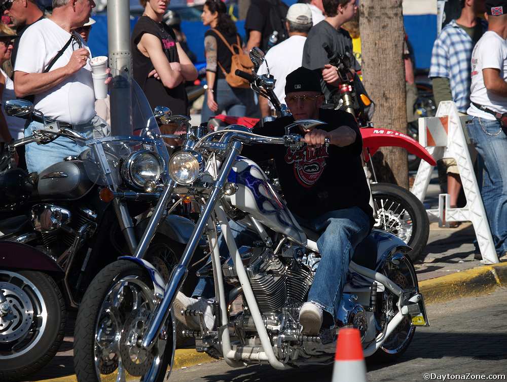 Chopper at Daytona Beach