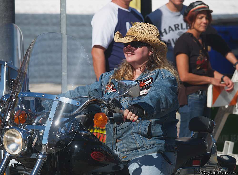 Motorcycle Cowgirl