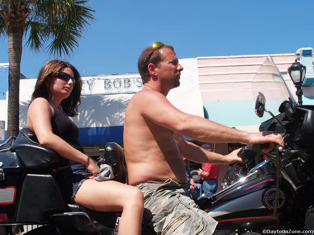 Two White People Ride