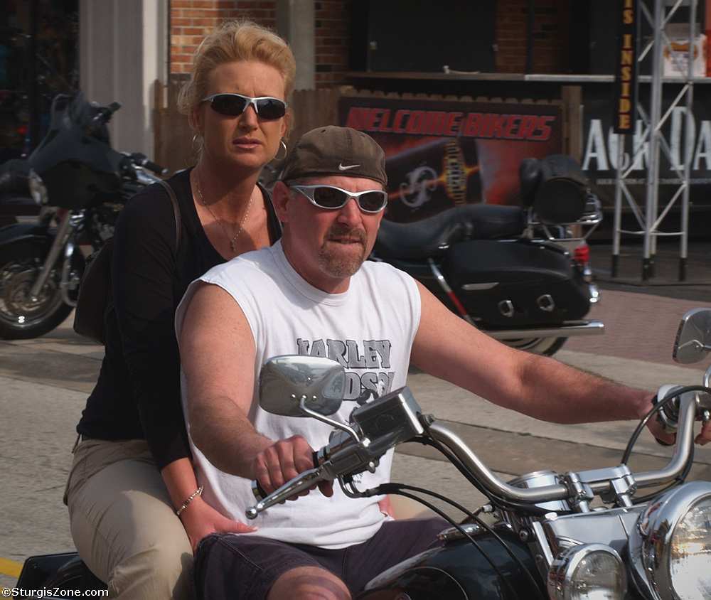 Two Bikers and one Nike cap