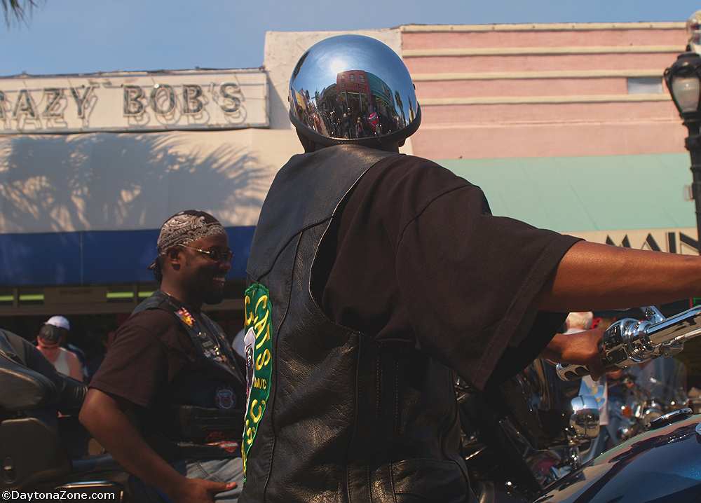 Black Bike Week Bikers