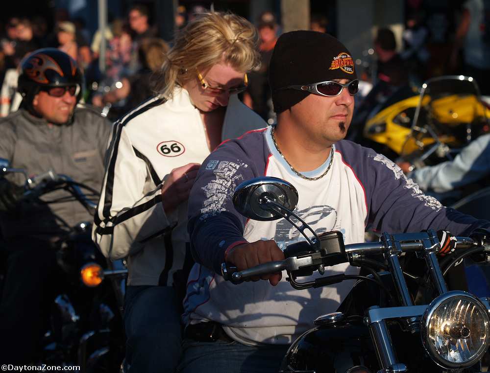 Two Bikers in the Sun
