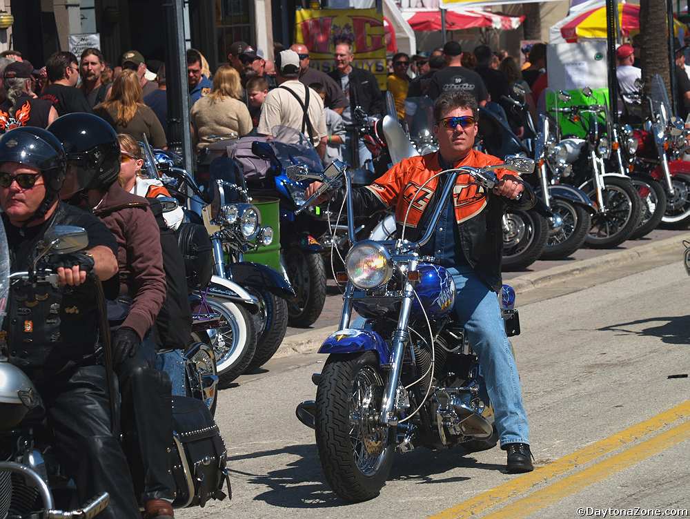 Daytona Beach Motorcycle Rider
